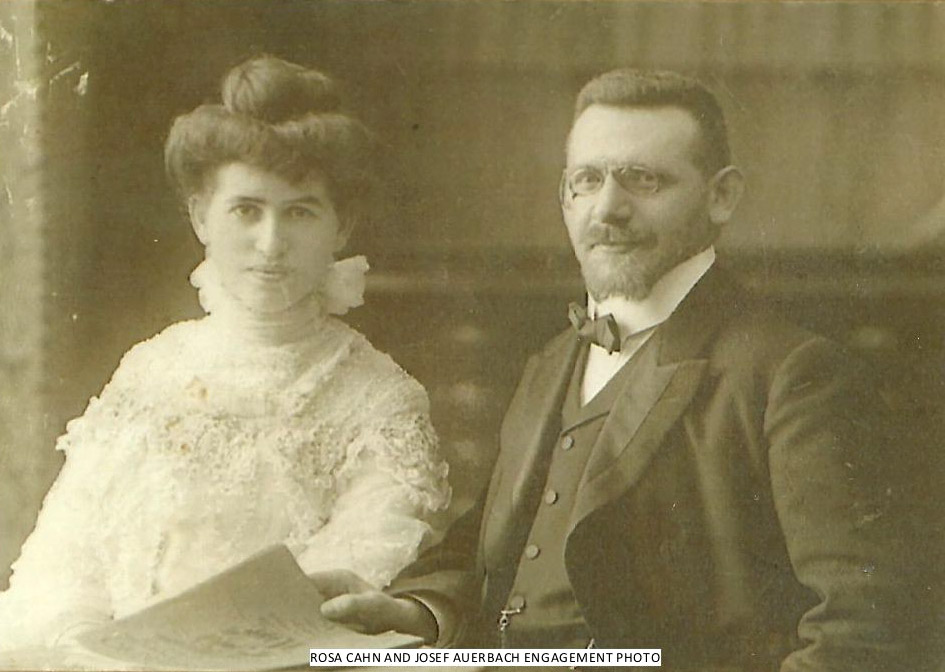 4 Rosa Cahn-Josef Auerbach Engagement Photo
